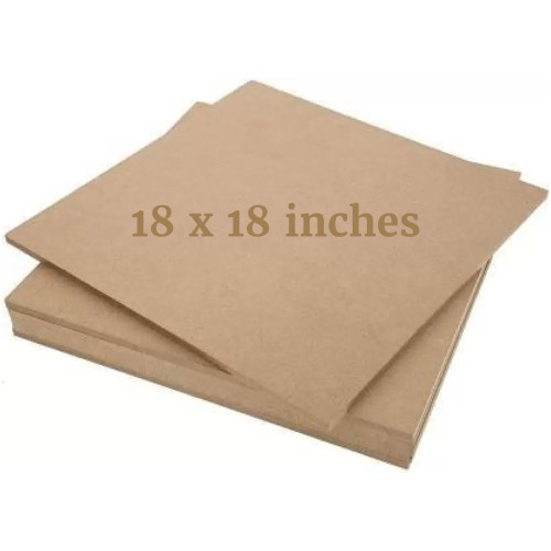 Estella® 18 x 18 Inch Square MDF Cutouts for Art & Craft (1 Piece)